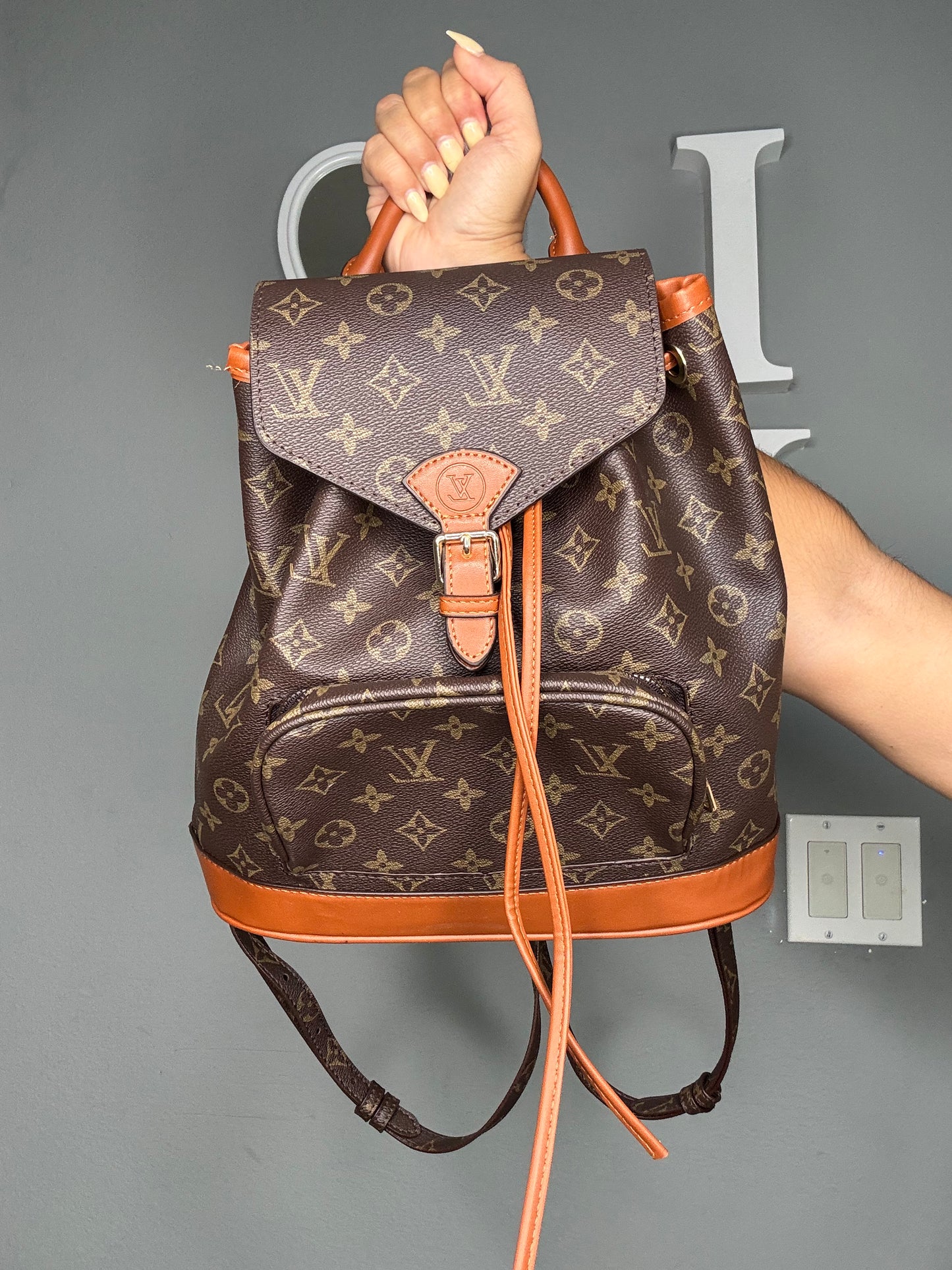 BACKPACK BROWN MONOGRAM VL