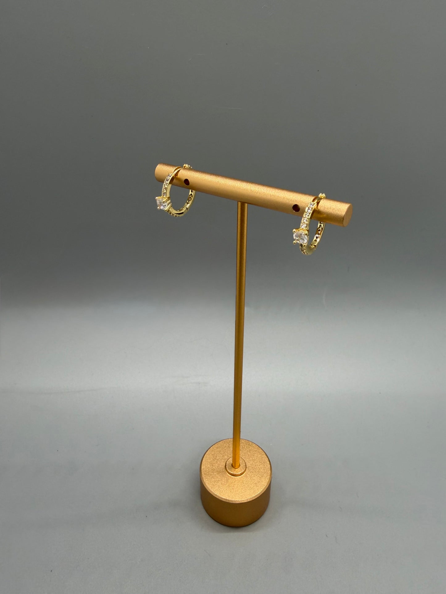 ARGOLLAS BRILLANTES ORO