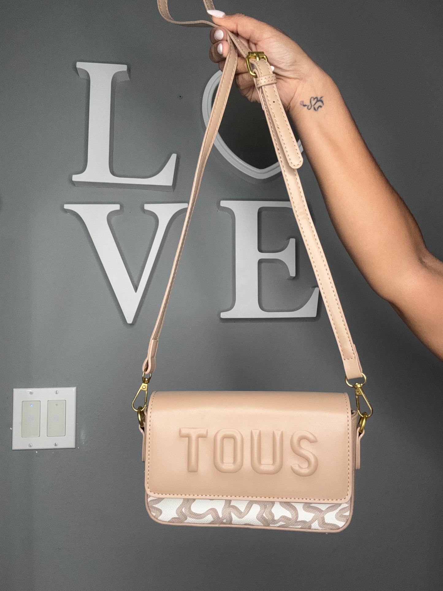 HANDBAGS CROSSBODY BEAR CREAMY