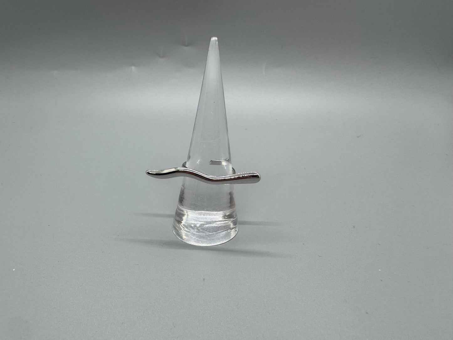 RING BARR SILVER ADJUSTABLE