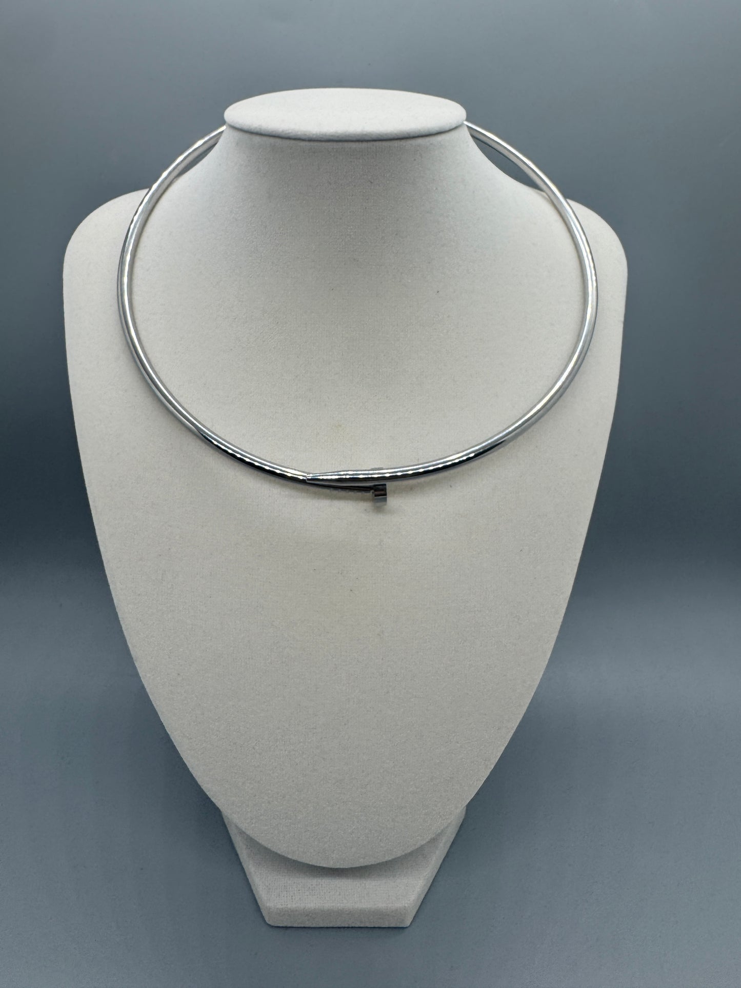 NECKLACE CHOCKER SILVER