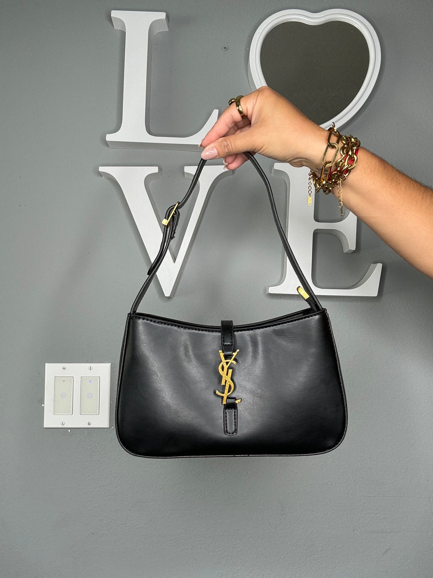 SHOULDER BAG LYS BLACK