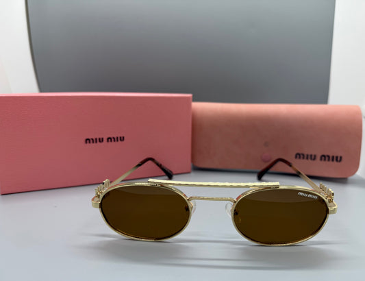SUNGLASSES MUI MUI BROWN