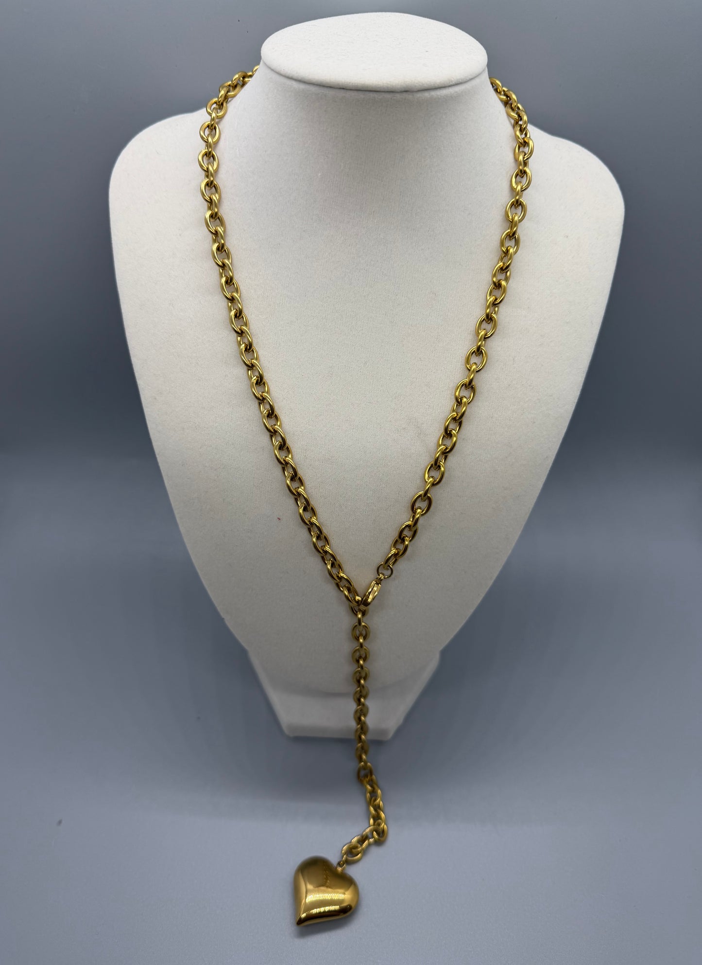 NECKLACE HEART CORBATIN