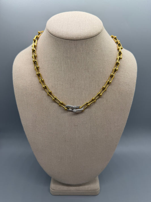 NECKLACE GOLD HARDWEAR