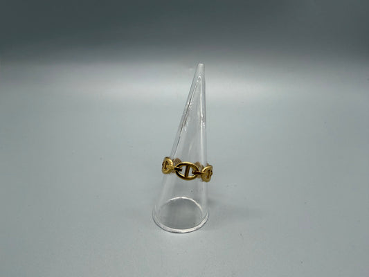 RING DUPE H GOLD ADJUSTABLE
