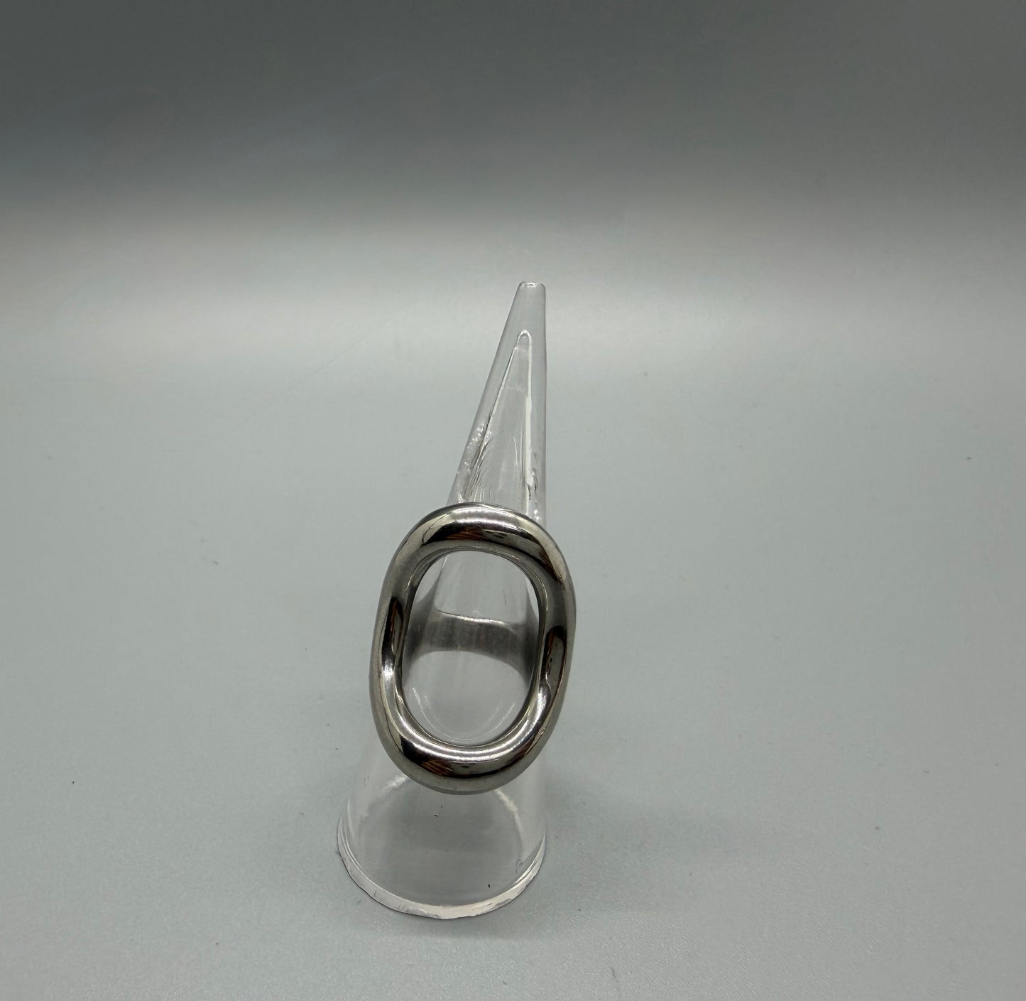 RING CIRCLE SILVER UNO