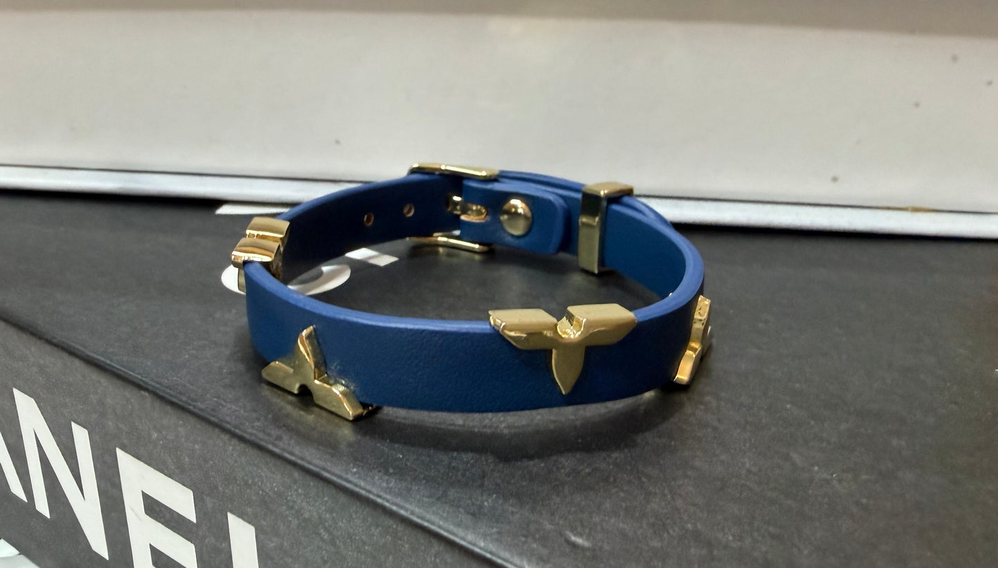 BRACELET ADJUSTABLE VL LEATHER