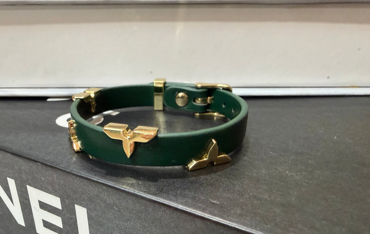 BRACELET ADJUSTABLE VL LEATHER