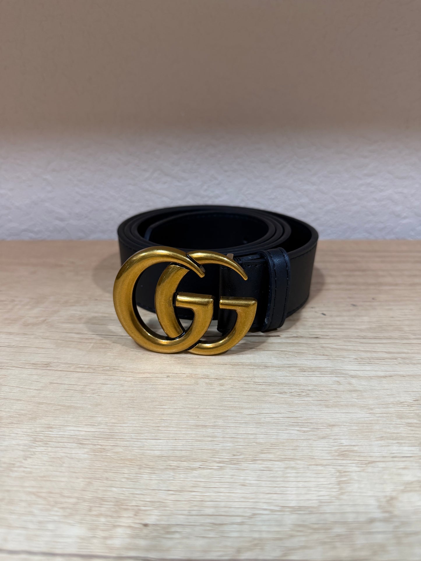 BELT GG UNISEX BLACK