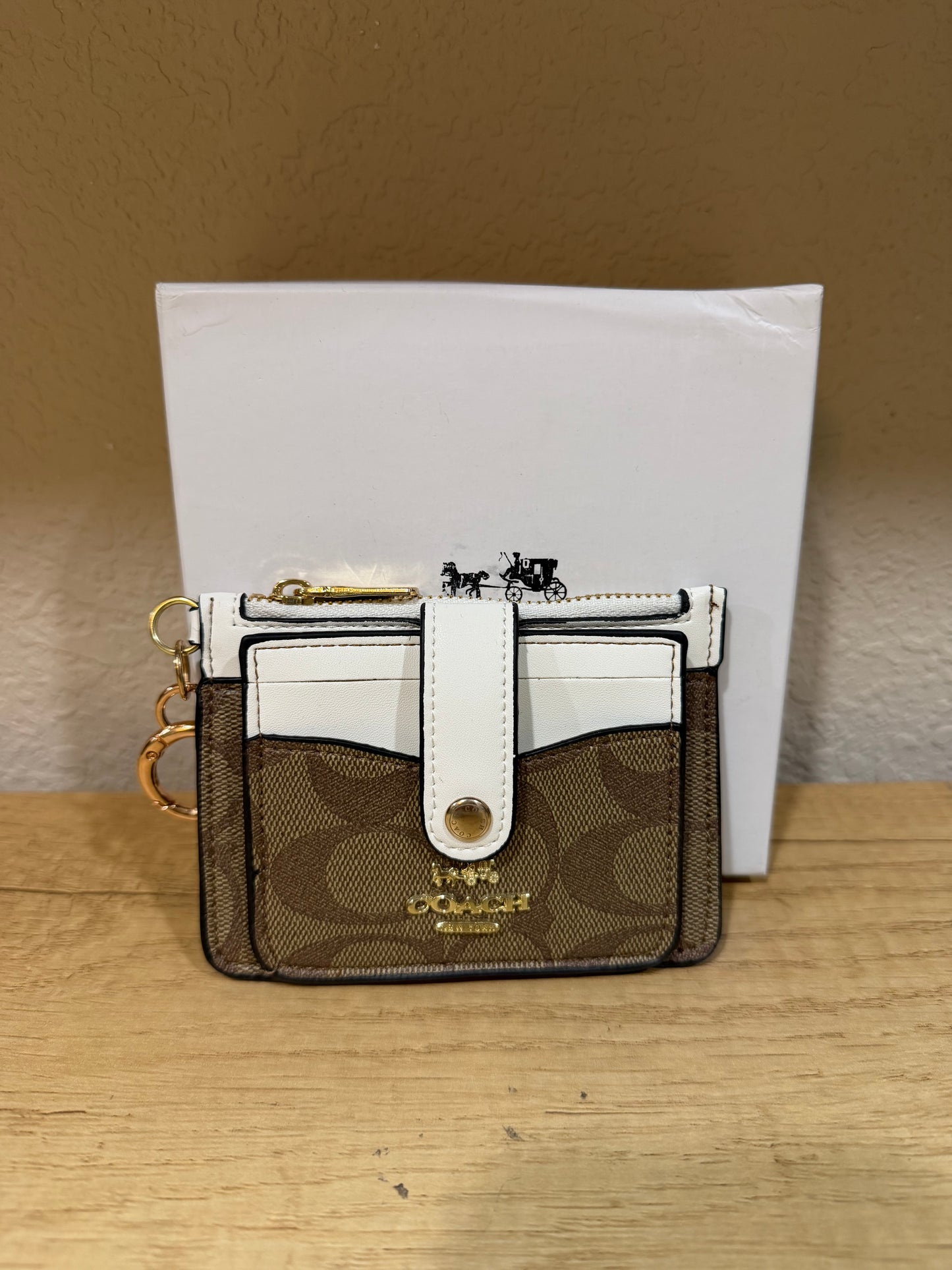 CARD HOLDER AND KEY CHAIN