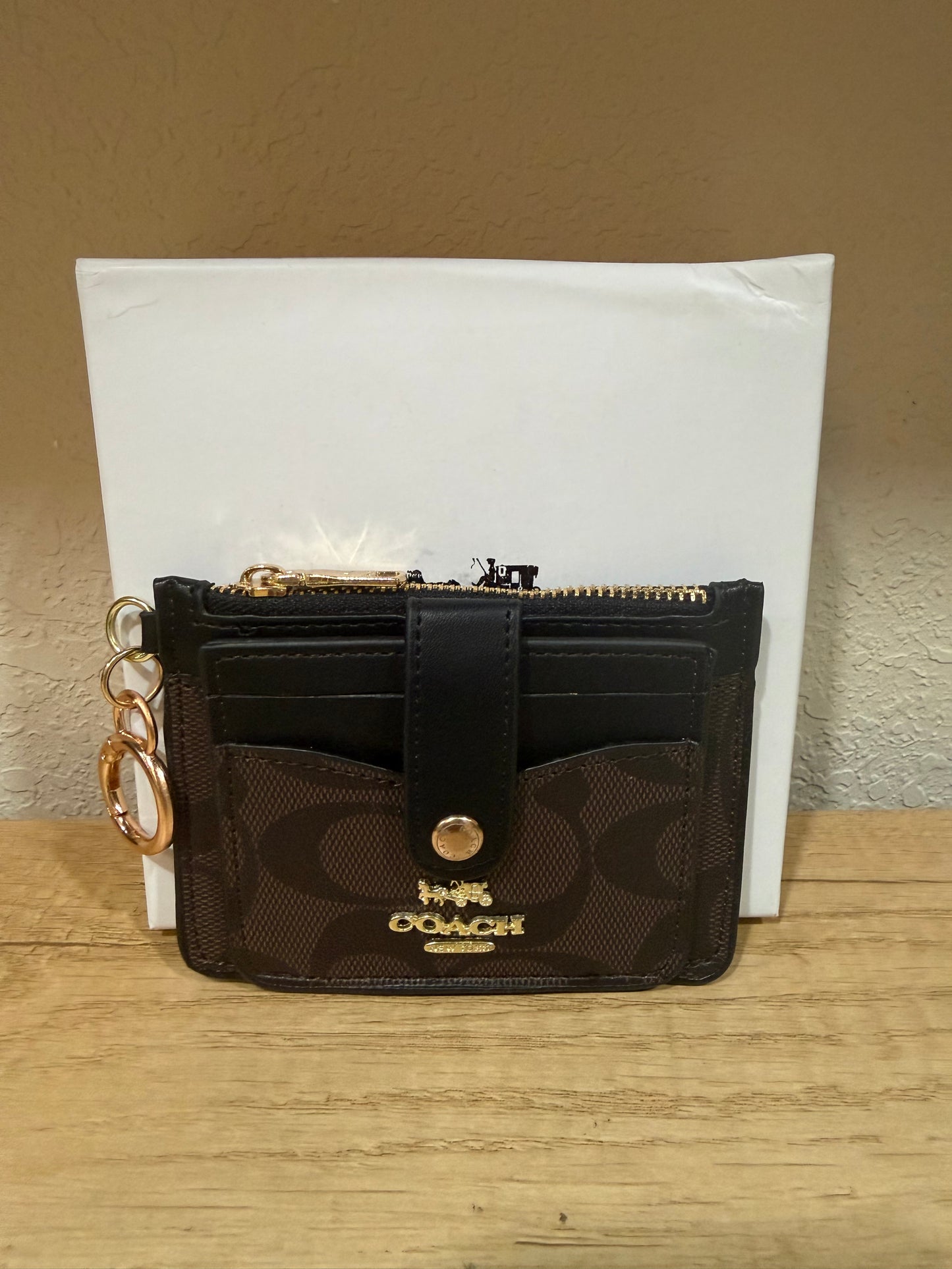 CARD HOLDER AND KEY CHAIN