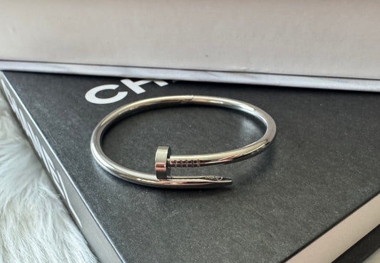 BRACELET NAIL SILVER