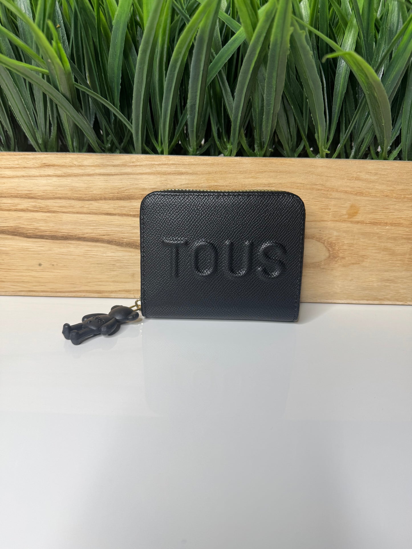 CARDHOLDER BEAR BLACK