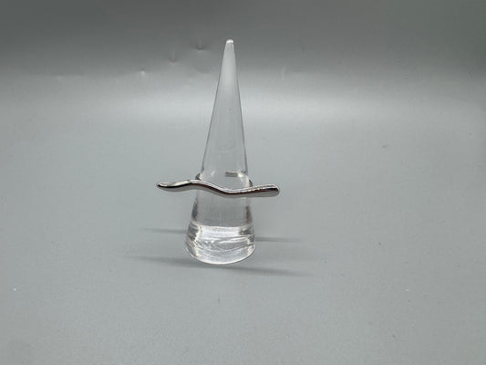 RING BARR SILVER ADJUSTABLE