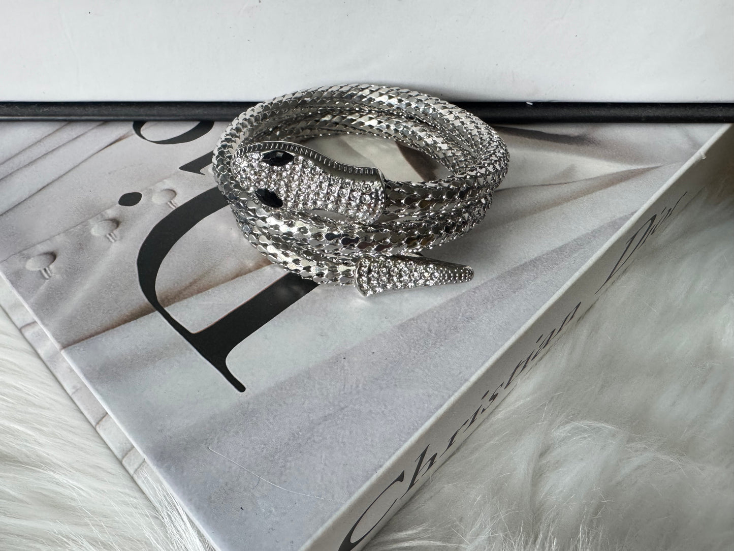 BRACELET DUPE SERPENT SILVER