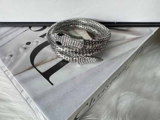 BRACELET DUPE SERPENT SILVER