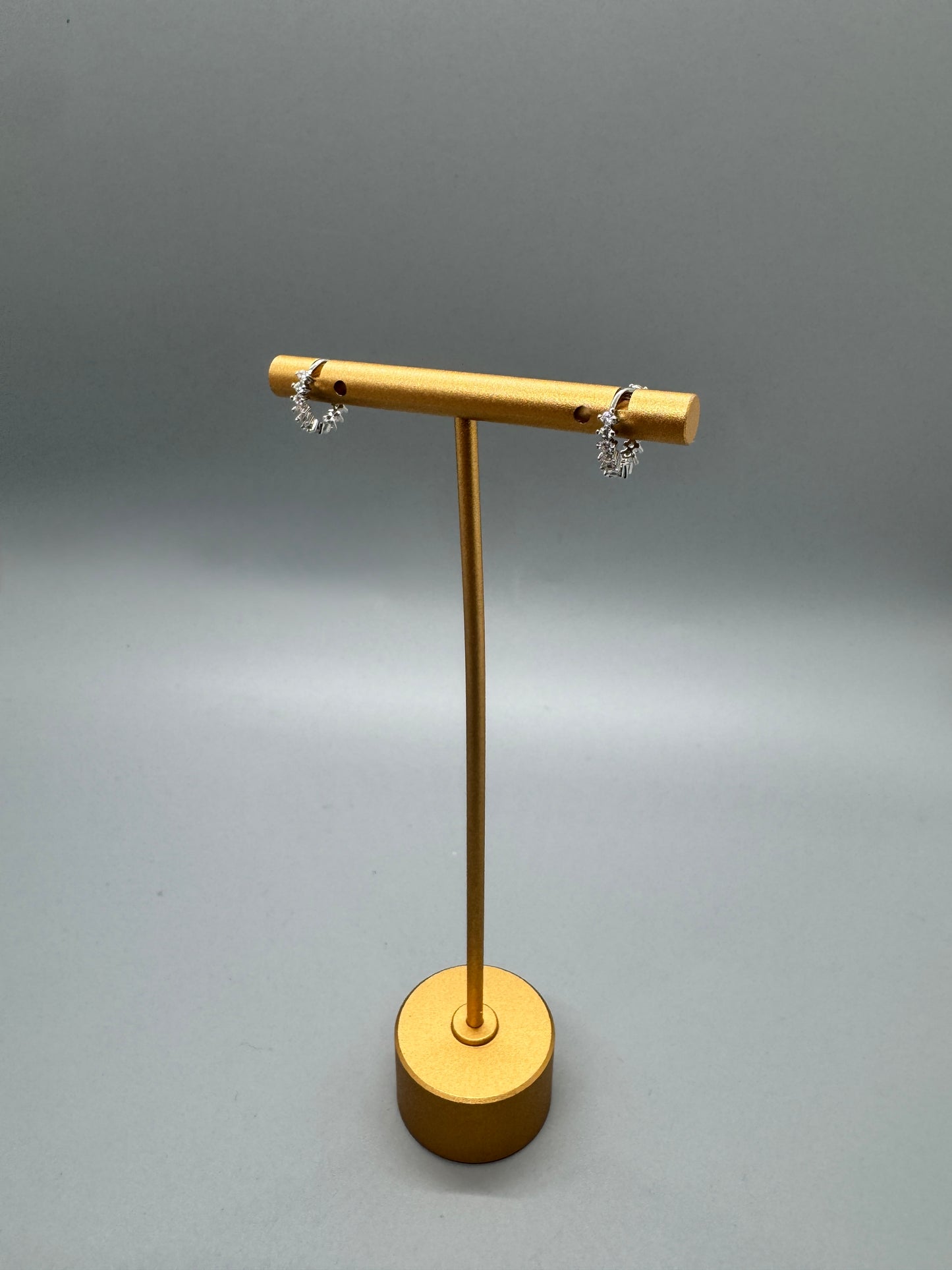 EARRING MINI HOOPS SILVER